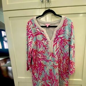 Casual Long Sleeve Lilly Pulitzer Dress XL - Very Good Condition